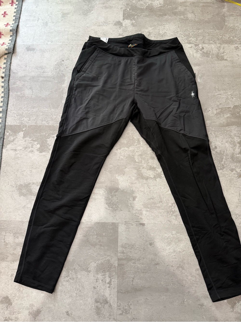 Men's Smartwool Black Performance Jogger Pants